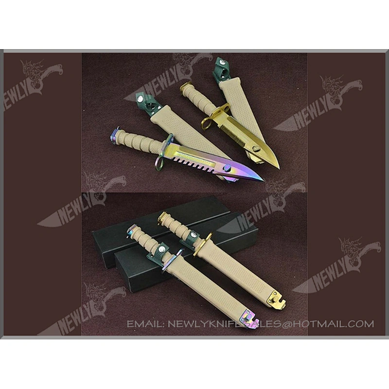 Popular Steel Blade Tactical Military Knife Fixed Knife