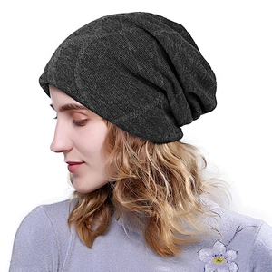 Unisex Womens Mens S Camping Hat Winter Beanie Baggy Warm Wool Ski Cap