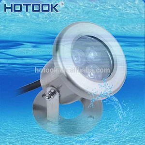 12V~24V Stainless Steel 3W IP68 LED Underwater Waterproof Light
