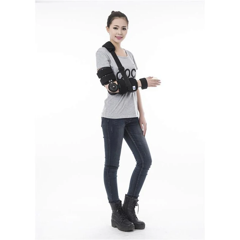Factory supply Elbow ROM hinged angle adjustable elbow brace / splint