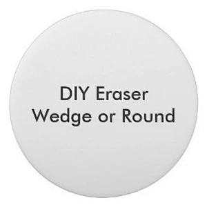 DIY Fine Art TPR Most Popular round shape Kawaii Student Pencil Use Soft Eraser