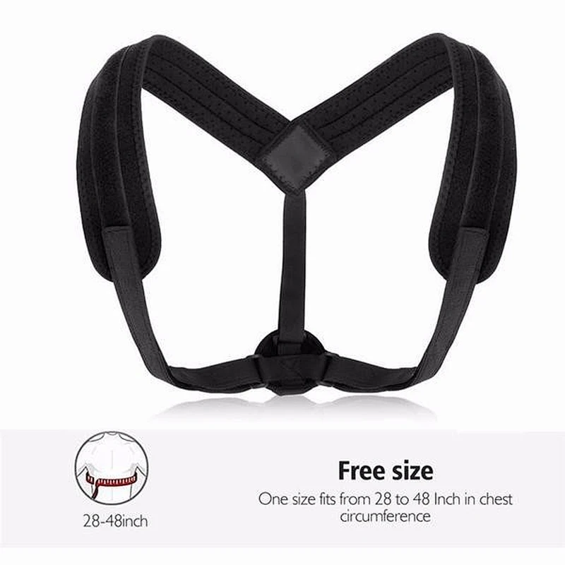 Neoprene Back Support Back waist Posture for Adjustable