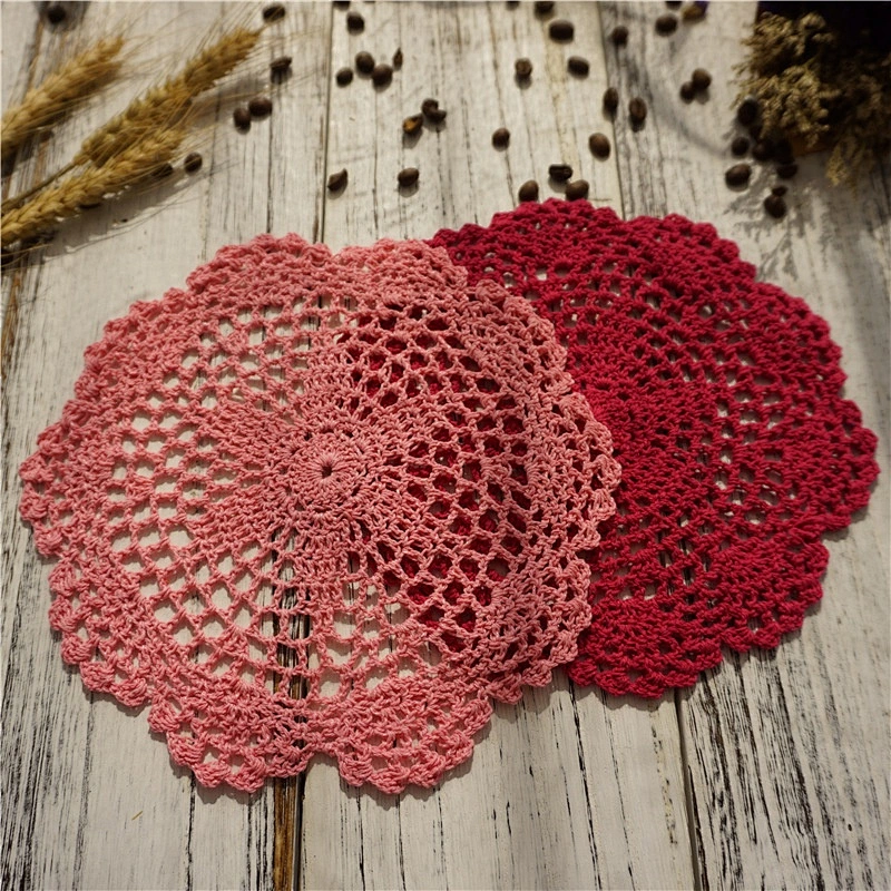 soft pvc placemats wholesale waffle weaving microfibre Cup Mat