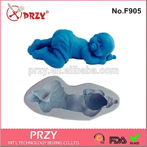 silicone cake decorative mold for baby fondant mold