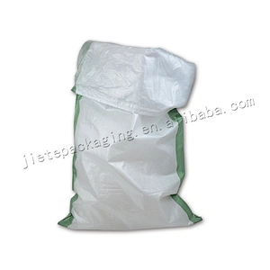 Customized 40kg plastic pp woven animal feed packaging bag for Barley, wheat, rice,beans, flax