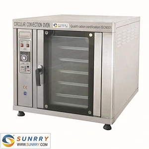 Commercial bakery equipment high efficiency 5 trays convection automatic hamburger flat bread making machine