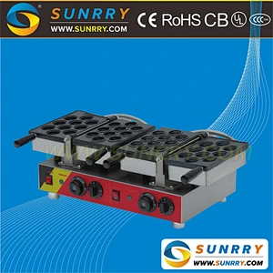 Automatic electric 20 pcs walnut egg cake waffle maker machine