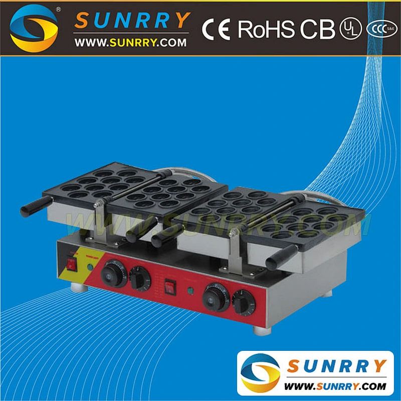 Automatic electric 20 pcs walnut egg cake waffle maker machine