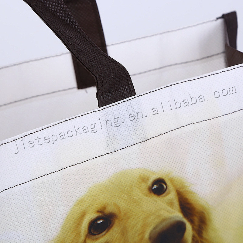 Customized stand up pp non woven shopping bag wholesale