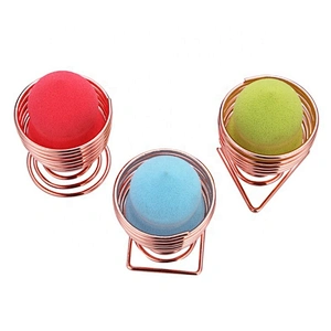 Makeup Sponge Holder Gourd Shape Sponge Egg Cosmetic Puff Display Stand Drying Holder Bracket Makeup Sponge Holder