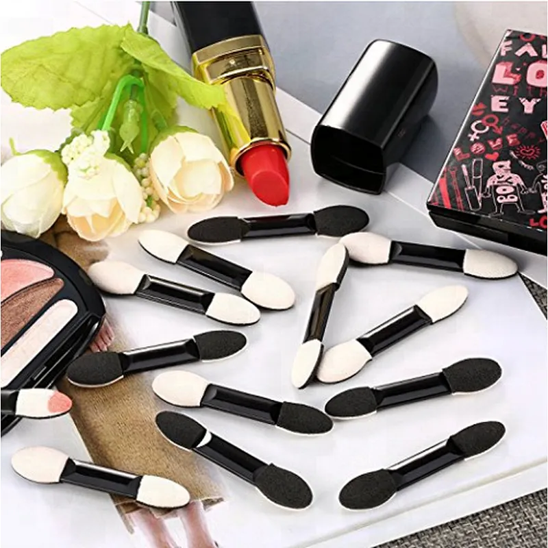 Hot Selling Double Sides Sponge Eyeshadow Brush Makeup Sponge Applicator