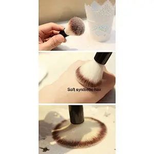 Wholesale custom logo powder blush brush single makeup brush