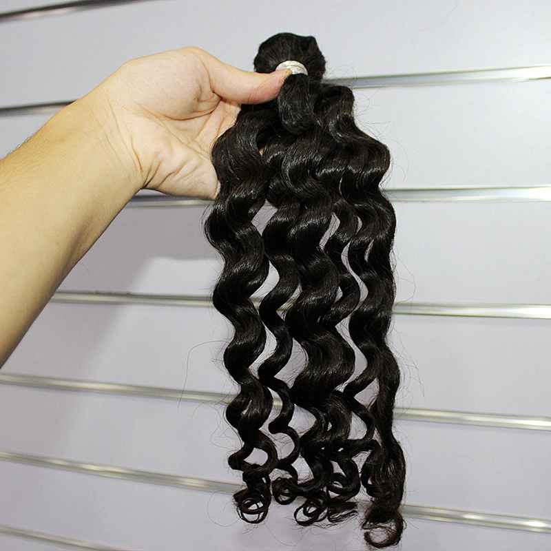 Wholesale Grade 10A Unprocessed Virgin Indian Human Loose Curly Hair