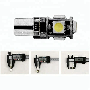 Wholesale Best 12V Car Parking Error Free Canbus T10 Bulbs 5050SMD W5W 5 LED Light