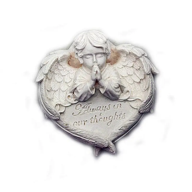 Wishing angel with wings Handmade Soap molds silicone candle Molds