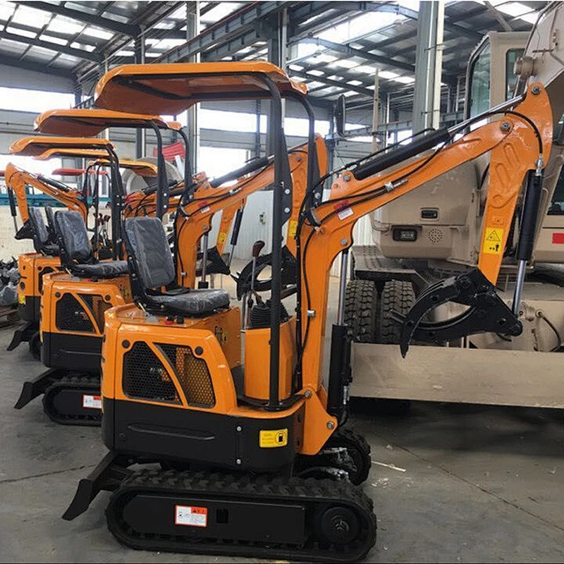 Factory price 0.8 ton mini excavator mini Crawler Excavator