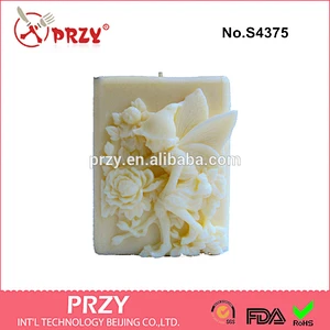 S4375 Spring Fairy Candle - Pillar Candle mold silicone soap mold