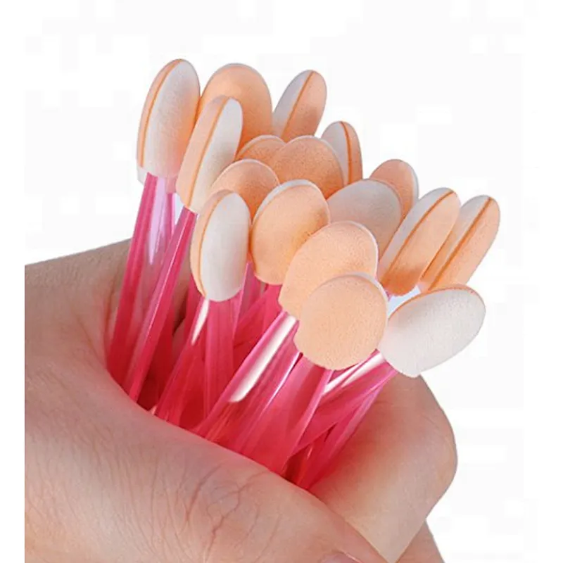 Double-Ended Makeup Eyeshadow Brush Applicator Set