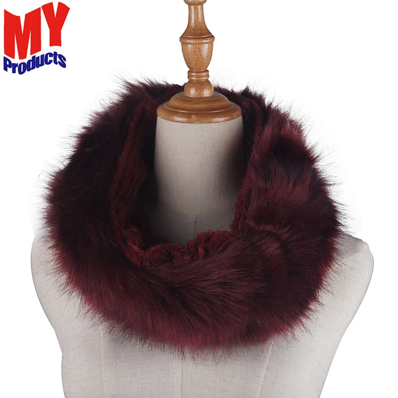 Knitting pattern pocket scarf yiwu wholesale bubble scarf manufacturer