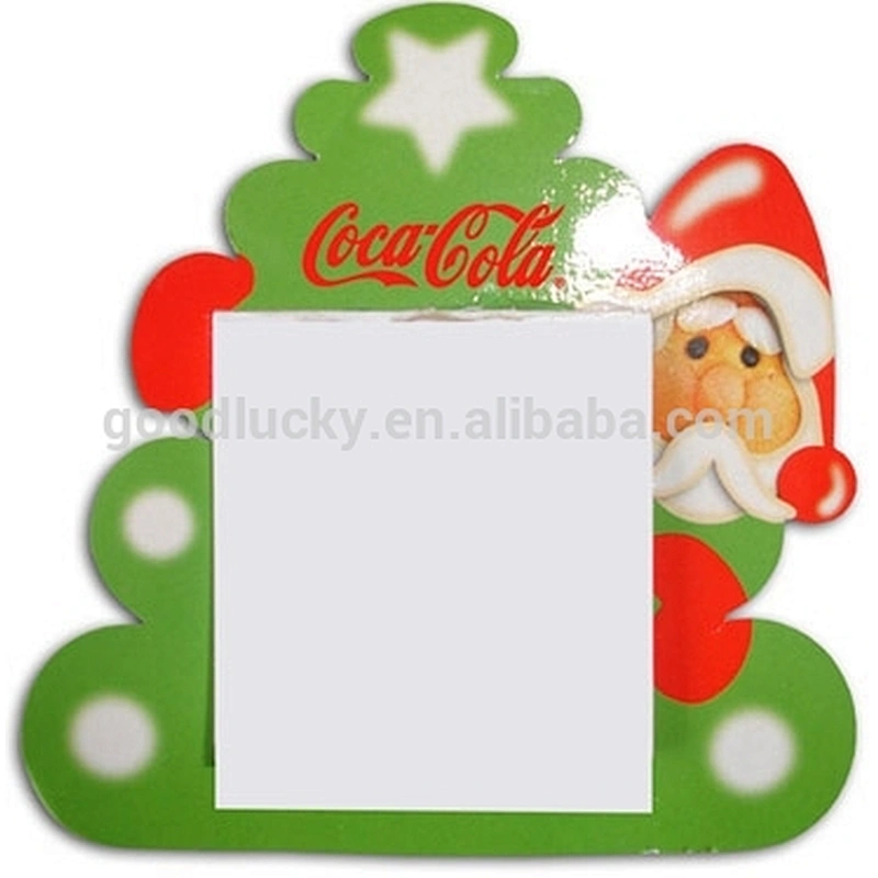 Custom shaped and funny oem logo advertising magnetic scratch pad