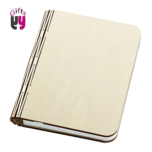 warm light LED mini book lamp with USB rechargeable table lamp