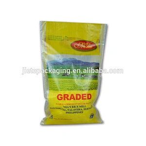 PP woven flower seed, fertilizer, feed, rice, grain bag 25kg