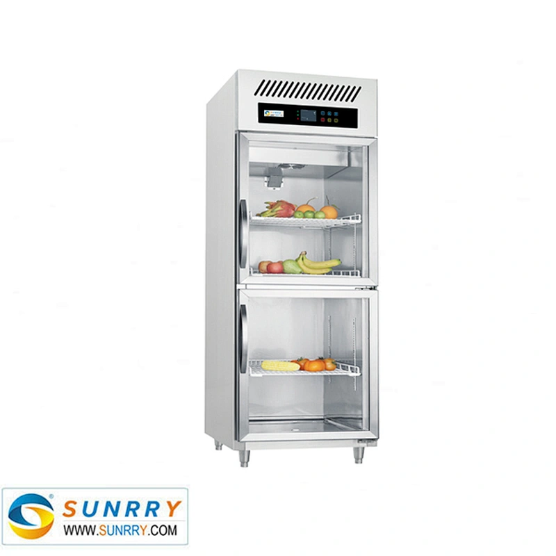 Commercial vertical glass door refrigerator price for beverage showcase display for sale