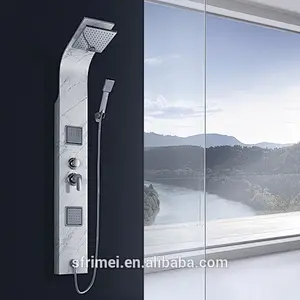 K-1505 Hotel Building Material Wall Mounted Shower Bath Shower Panel System