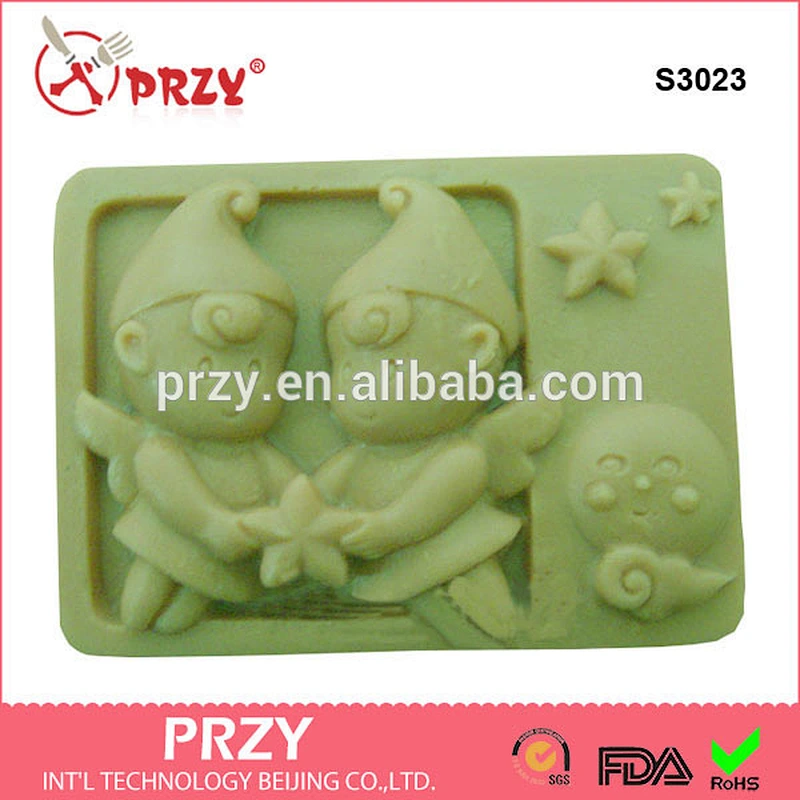 S3019 Hot Sale constellation Shaped Silicon Mold Soap