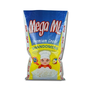 China supplier bopp laminated pp woven plastic rice packaging bag