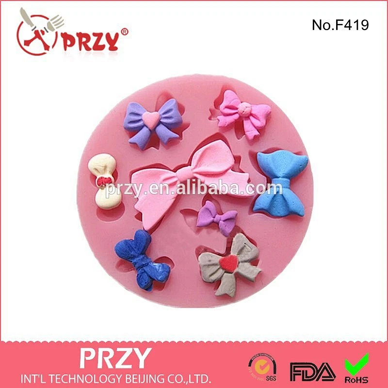 cake mold bowknot fondant mold