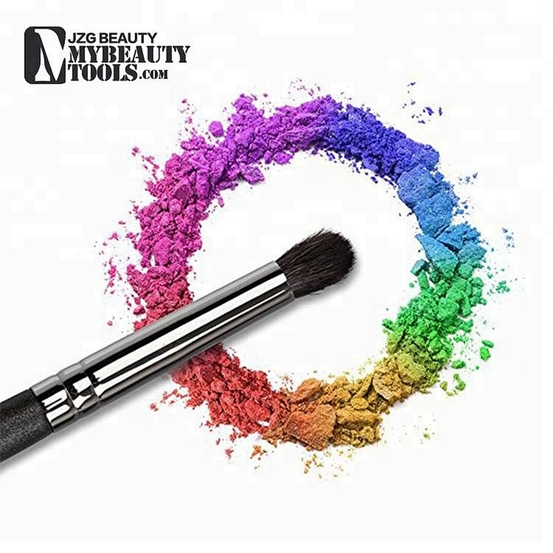 Custom logo wholesale vegan liquid glitter makeup eyeshadow palette blending brush stick pan