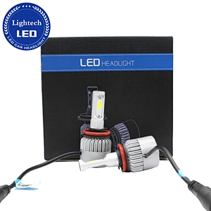 Auto Parts H11 Cob 60w S2 H7 Led Headlight Bulb For 12v 24v Cars