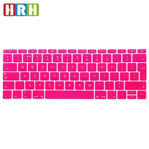 custom silicone keyboard cover English Laptop Keyboard Skin for MacBook Pro 13