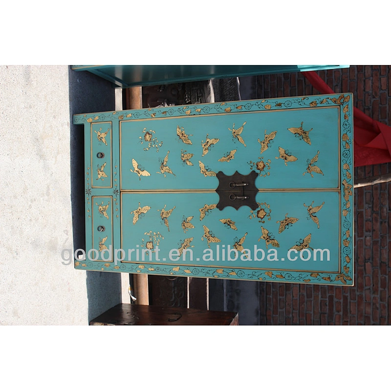 Chinese antique butterfly cabinet bedroom