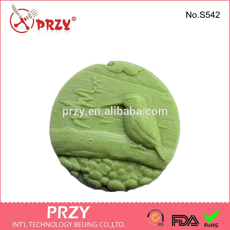 handmade bird silicone soap mold /3d silicone mold soap
