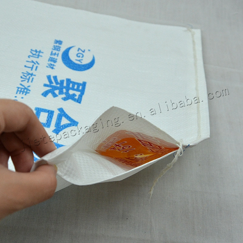 Cheap white plastic cement sack pp woven mortar packaging bag for tile adhesive