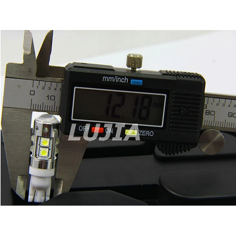Super bright Samsung Crees XBD (12-24V) 5W led car reading light T10 led lamp lights with lens