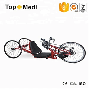 Lightweight aluminum tricycle speed king sport wheelchair