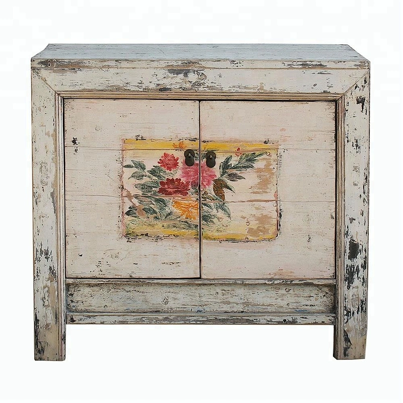chinese antique rustic distressed storage buffet furniture