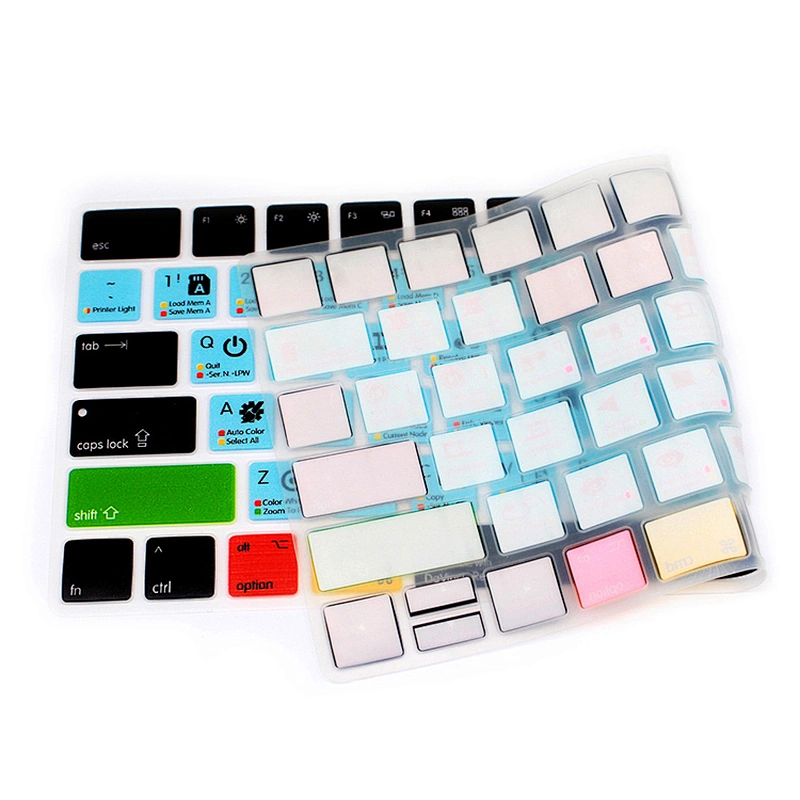 Hot sale DaVinci Resolve Shortcut desktop computer cover Hotkeys Silicone cover keyboard  silicone for magic keyboard MLA22LLB/A