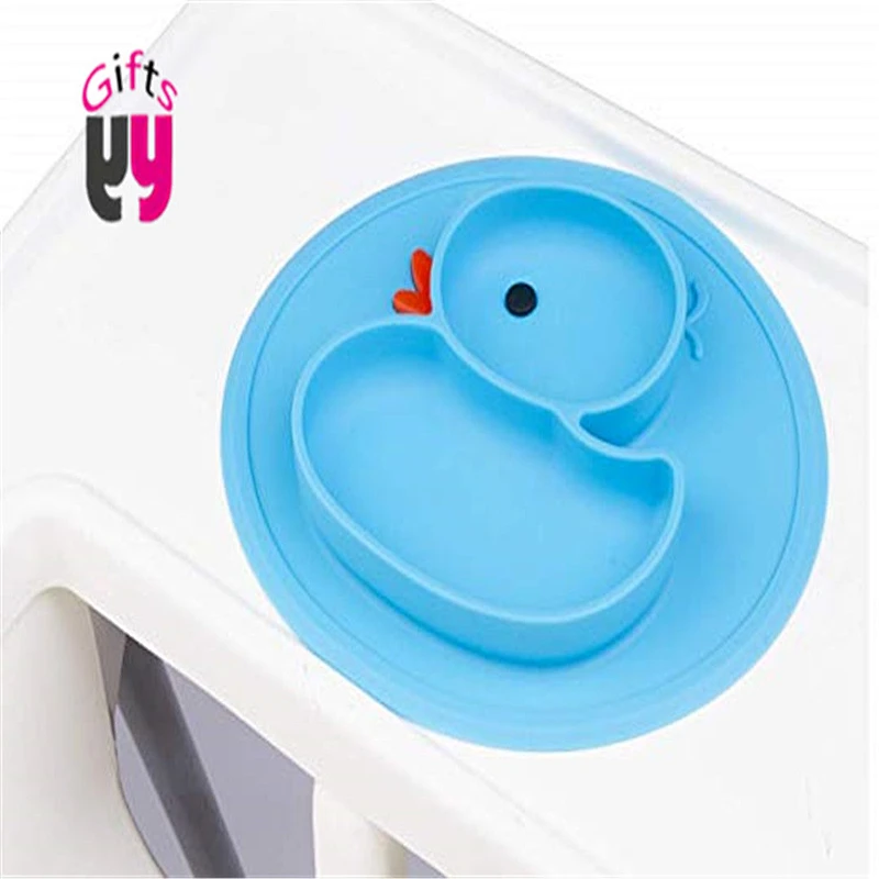 Baby Round Silicone Divided Plate,Baby Silicone Plate,silicone plate