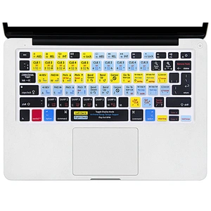 Function Hotkey Shortcut keyboard cover Silicone skin for macbook pro 13 retina