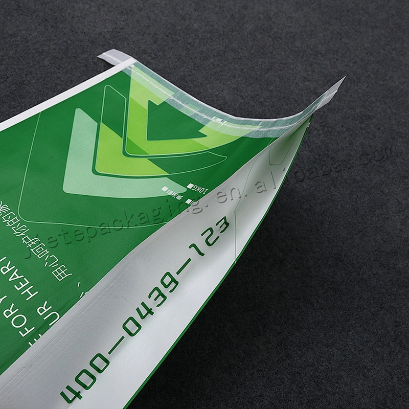 High quality 10kg white plastic laminated empty pp woven cement bag for tile adhesive,dry mortar,powder