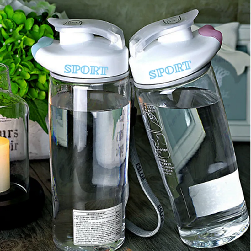 2018 New China Supply Outdoor Sport Water Cup 500 ml Plastic Sports Water Bottle Customized Logo Water Kettle