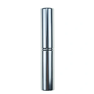 Customer logo Silver metal handle Synthetic hair high quality retractable power brush