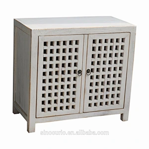 Chinese antique solid wood bathroom vanity cabinet vintage bathroom furniture