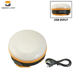 2018 HOT SALE USB INPUT RECHARGEABLE PLASTIC CAMPING LANTERN 100 LUMENS SMALL CUTE SIZE