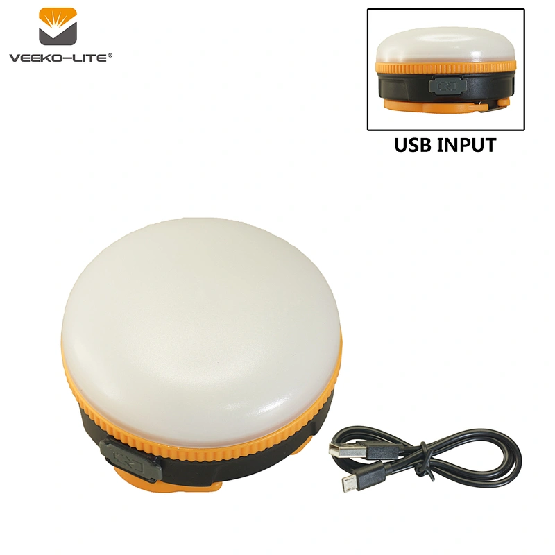 2018 HOT SALE USB INPUT RECHARGEABLE PLASTIC CAMPING LANTERN 100 LUMENS SMALL CUTE SIZE
