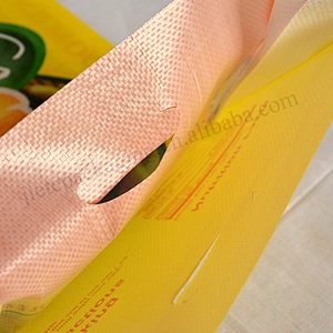 White plastic packaging sack 10 kg pp woven rice bag export Singapore